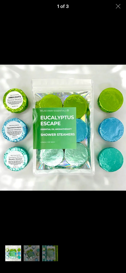 Eucalyptus shower steams
