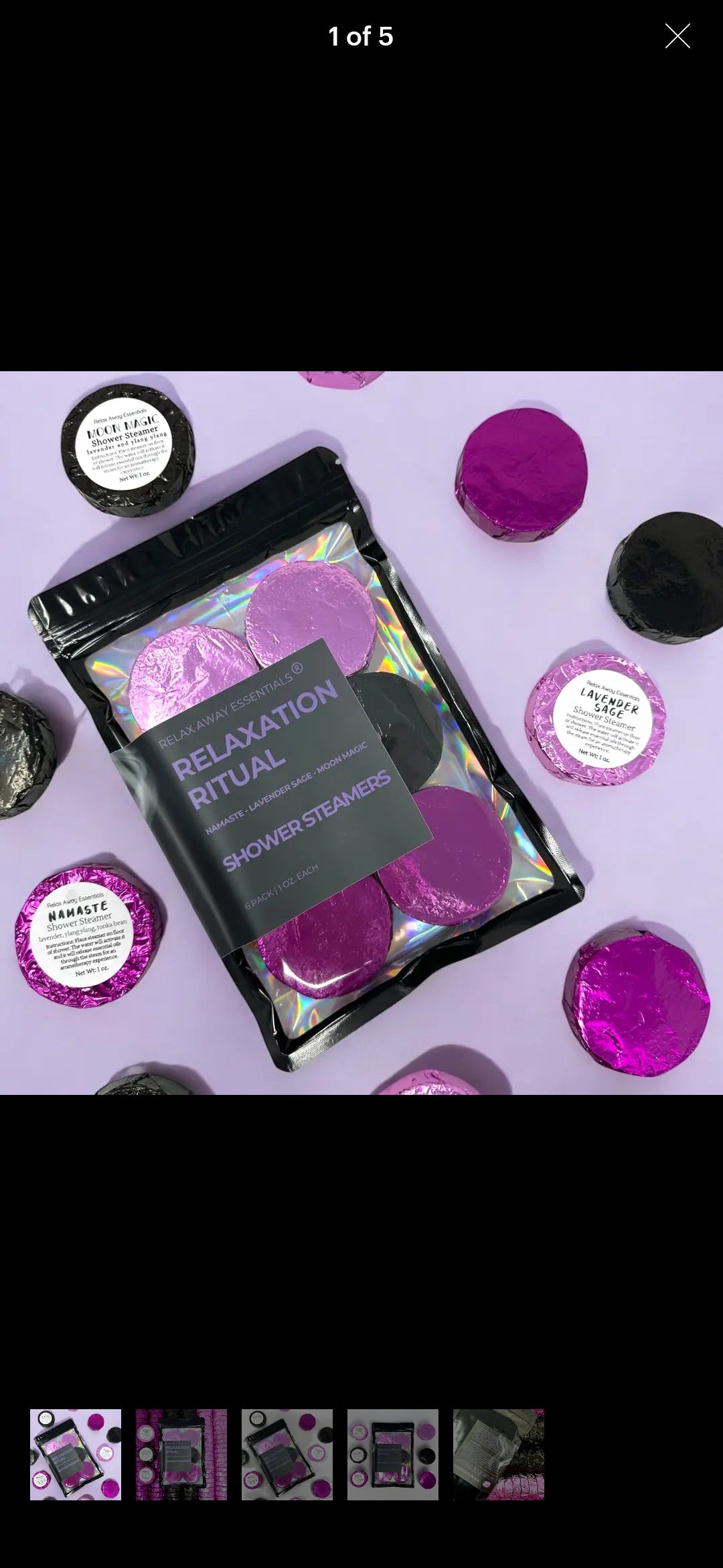 Relaxation Shower steamer pack